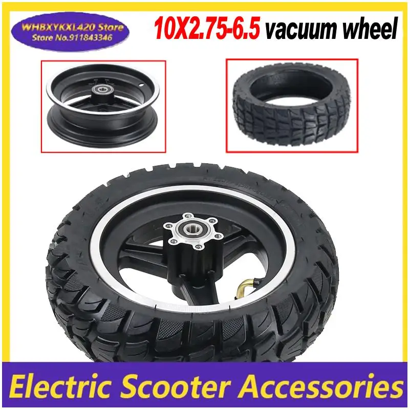 

10-дюймовый электрический скутер 10x2,75-6,5 для бездорожья, вакуумные взрывозащищенные детали шин, колесо