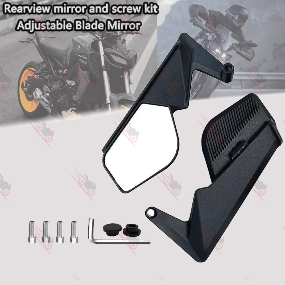For YAMAHA MT 03 MT03 MT 07 MT07 MT 09 MT09 SP MT 10 MT10 New Motorcycle Stealth Mirror Kits To Rotate Adjustable Mirrors