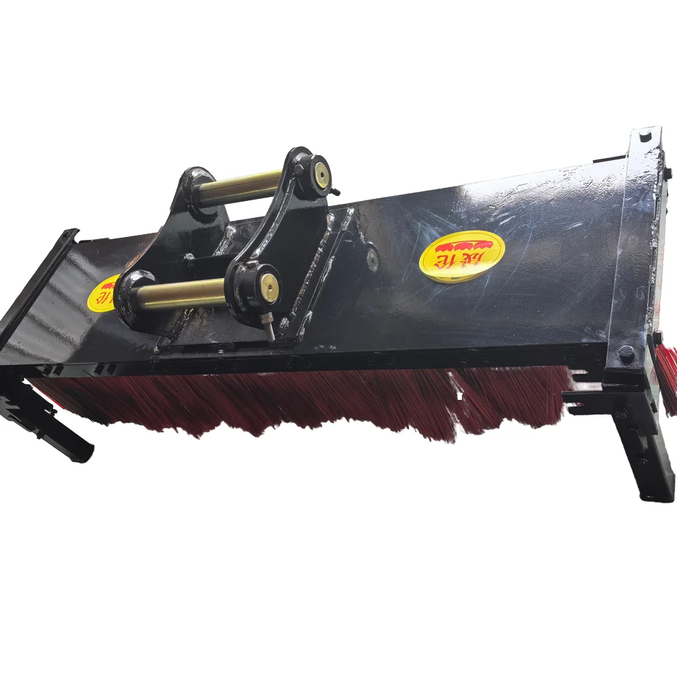 New Efficient Construction Machinery Attachments Farm Applicable Sweeper Cleaning Brush