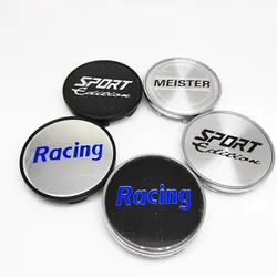 4pcs 54mm 51mm Wheel Center Cap Hub Sport Edition Racing Car Accessroies Rims Dust Hubcap Cover