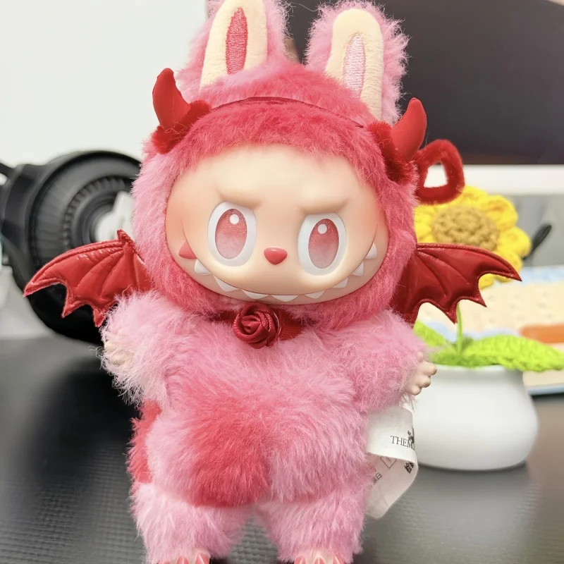 

For 17cm Labubu Clothes Cute Macaron Anime Doll High Quality Handmade Clothes Outfit Accessorie Set Decoration Girl Gift No Doll