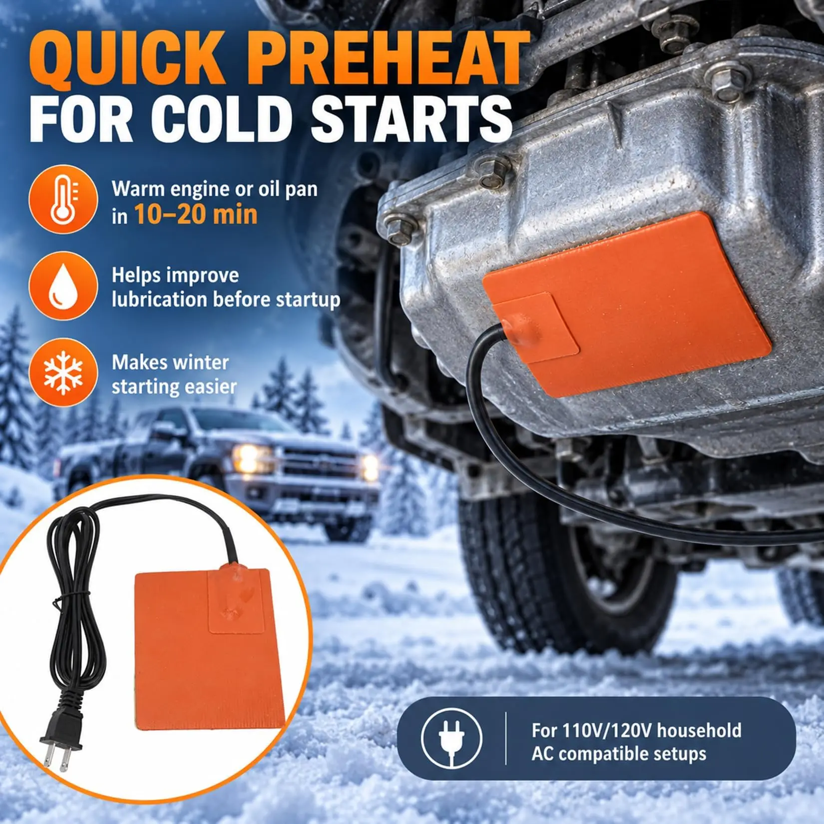 Oil Pan Heater 4