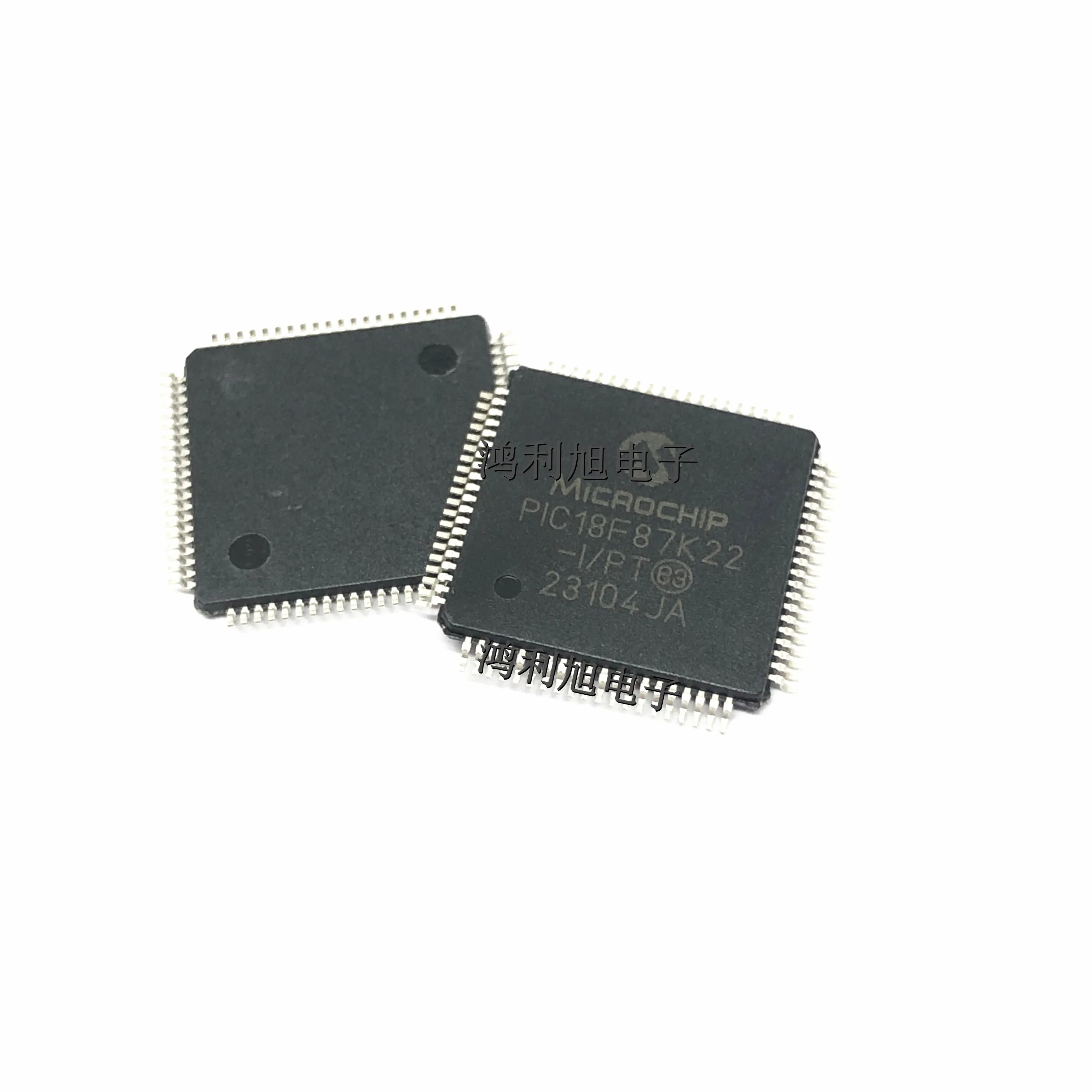 1 Stks/partij PIC18F87K22-I/Pt PIC18F87K22T-I/Pt Pic18f87k22 Mcu 8-Bit Pic Risc 128kb Flash 2.5V/3.3V/5V Auto 80-Pins Tqfp Lade