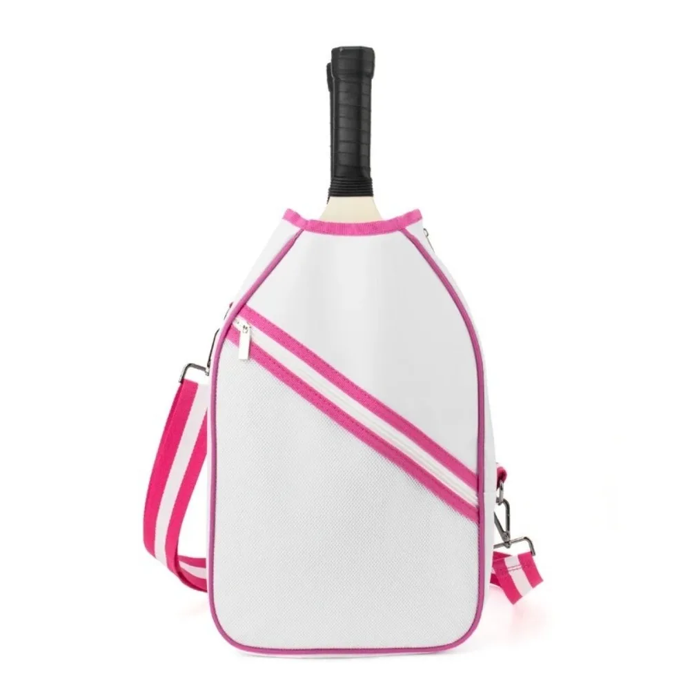 

Durable Oxford Pickleball Paddle Cover Lightweight Wear-resistant Racket Case Portable Large Capacity Crossbody Racket Bag