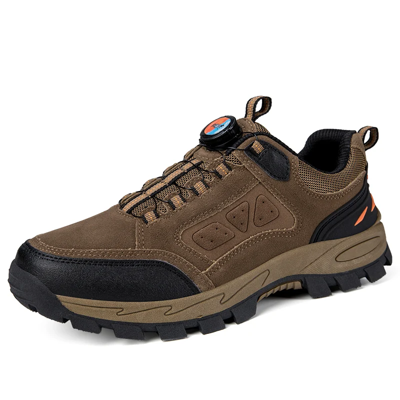 

New Men Hiking Shoes Non-slip Mountain Climbing Shoes Fashion Outdoor Leisure Running ShoesTrainer Wear-resistant Sneakers