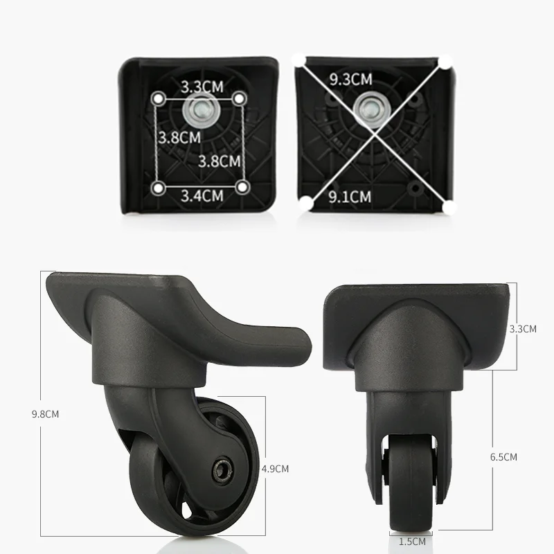 Suitable For American Tourister 25R Original Binding Universal Wheel Luggage Accessories Replacement Smooth Wear-resistant