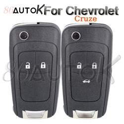 Car Key Case Fob Flip Folding Key for Chevrolet Spark Cruze 2018 Orlando Aveo Key Fob Case Shell Car Case Cover 2 3 Buttons