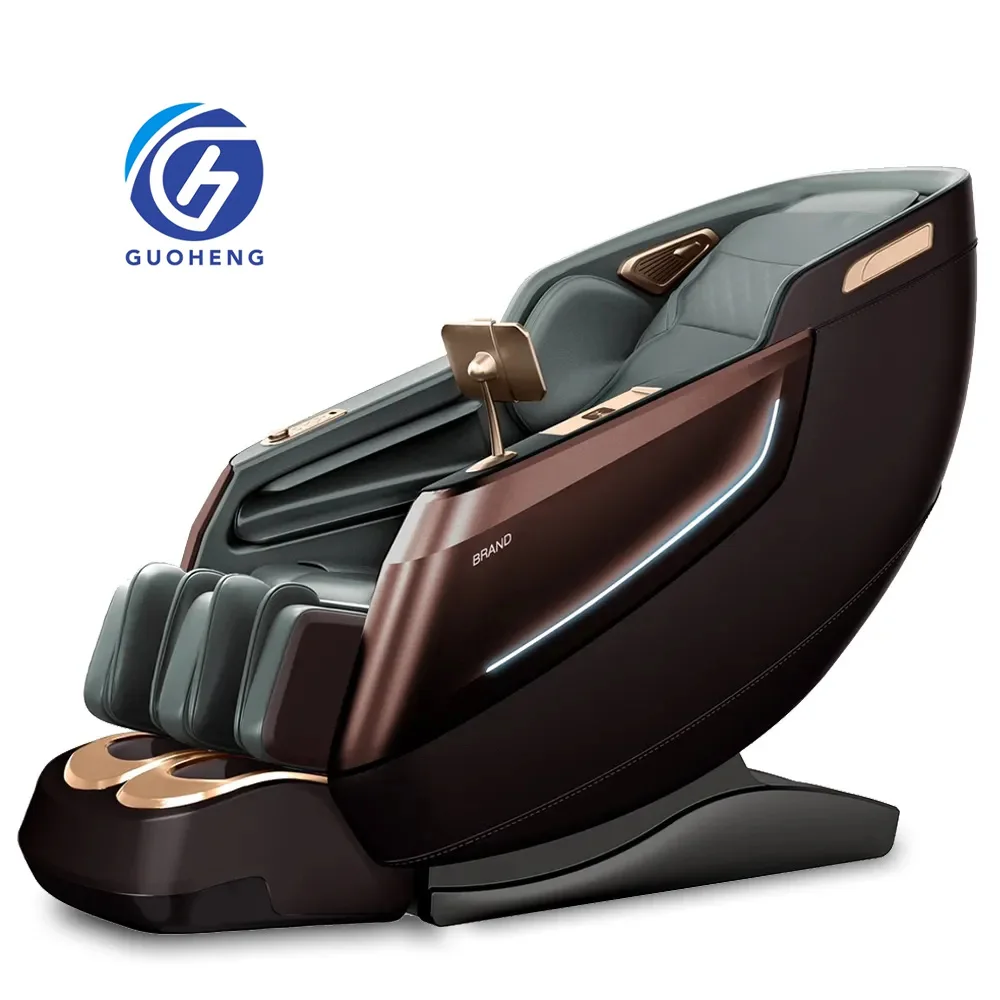 

Новый продукт, роскошное массажное кресло Shiatsu с нулевой гравитацией, SL Track 4D, массажное кресло для тела, сенсорное массажное кресло