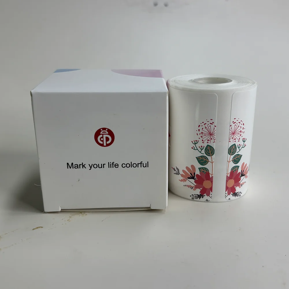 Marklife P50/S2/D100/D200 بلوتوث طابعة حرارية ورقة ملصقات ملونة مقاوم للماء المسيل للدموع مقاومة للمكتب المطبخ المدرسة