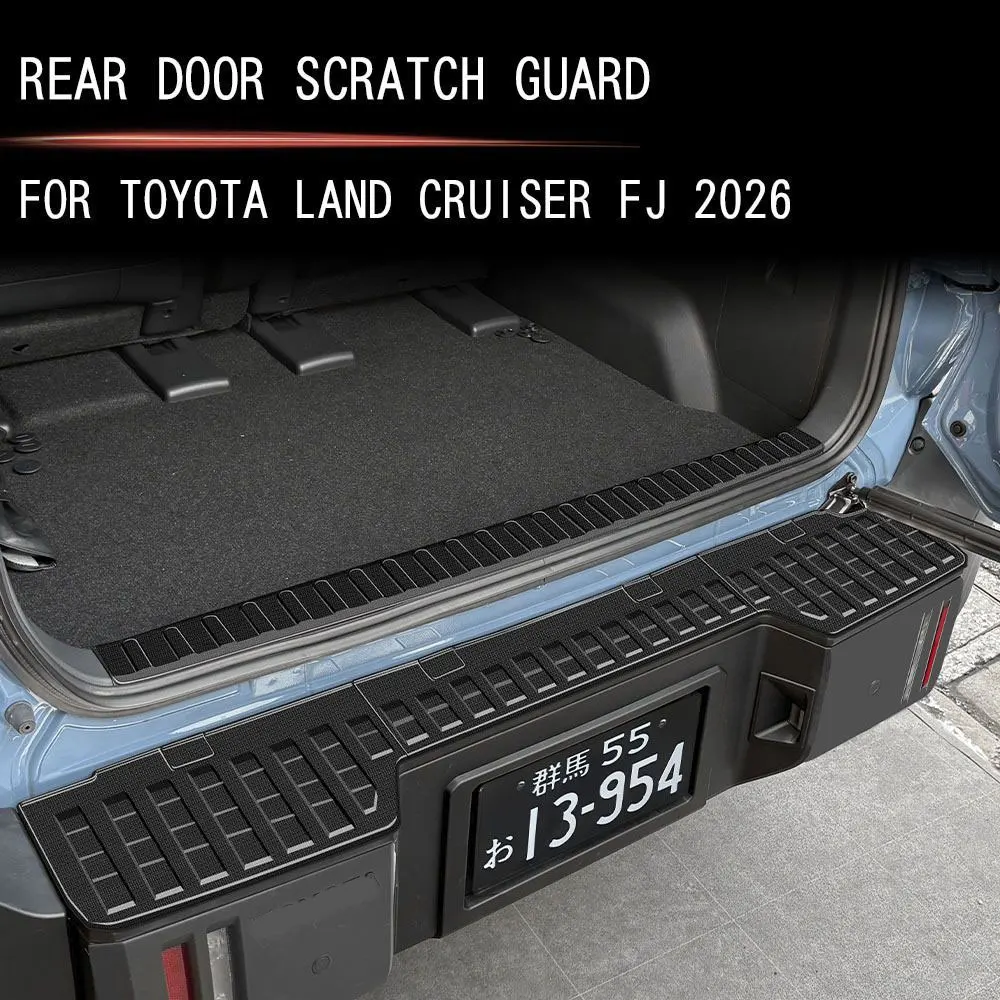 Suitable for the 2026 Toyota Land Cruiser FJ rear guard stainless steel anti scraper modification accessories for the trunk