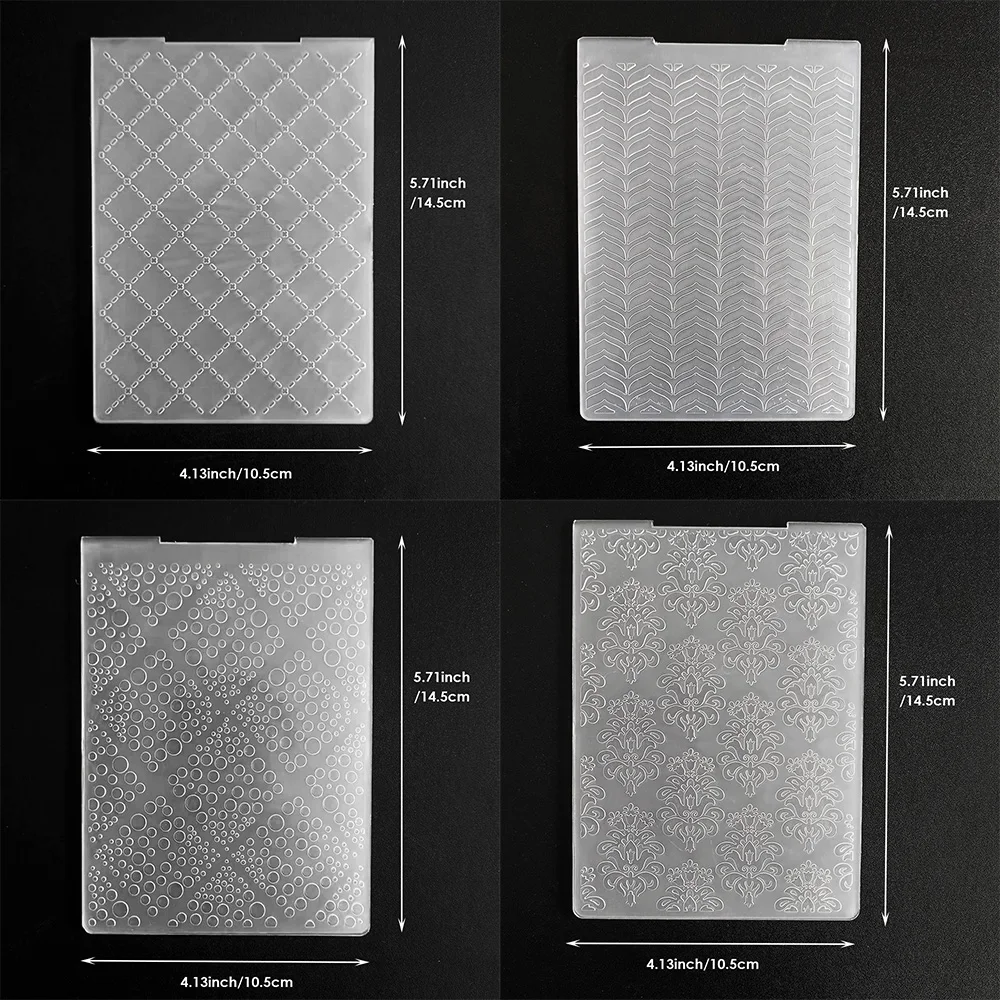 Papeles de repujado 2D/gota de agua para hacer tarjetas, plantilla para máquina de repujado, para álbum de recortes, manualidades, sellos, decoración