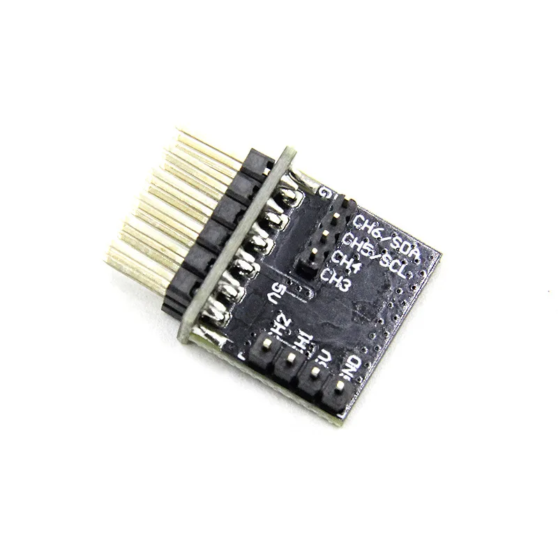 

2Pcs Black Sheep TBS CROSSFIRE NANO RX 6-way Receiver PWM Adapter, Adapter Board Fixed Wing FPV