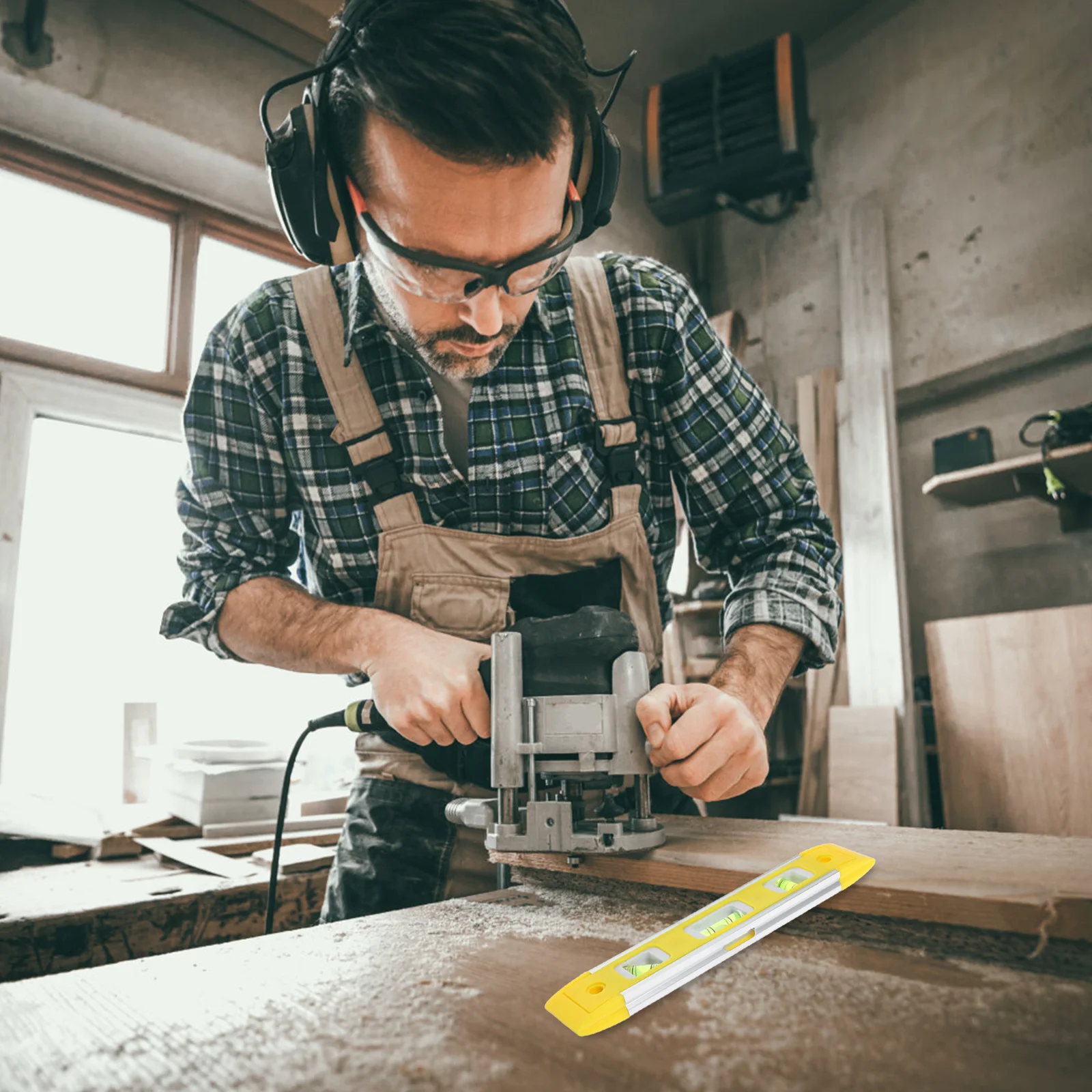 

Mini Magnetic Aluminum Alloy Bubble Level Small Measuring Tool For Accurate Alignment Portable Spirit Level Heavy Duty