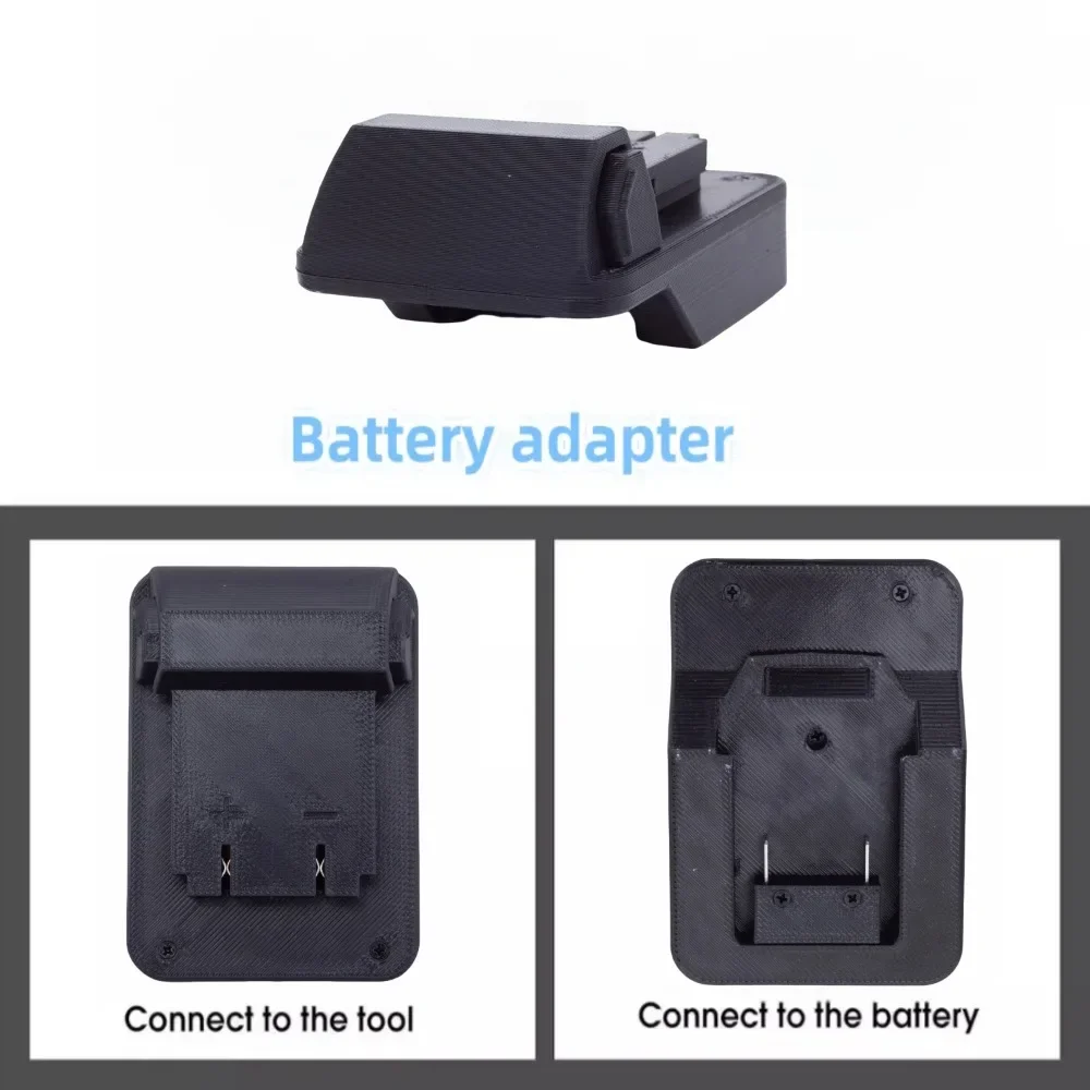 Imagem -05 - Adaptador Conversor de Bateria para Bateria de Lítio Lidl Parkside X20v Team para para Chave de Fenda Deko Ferramenta de Perfuração 20v Apenas Adaptador