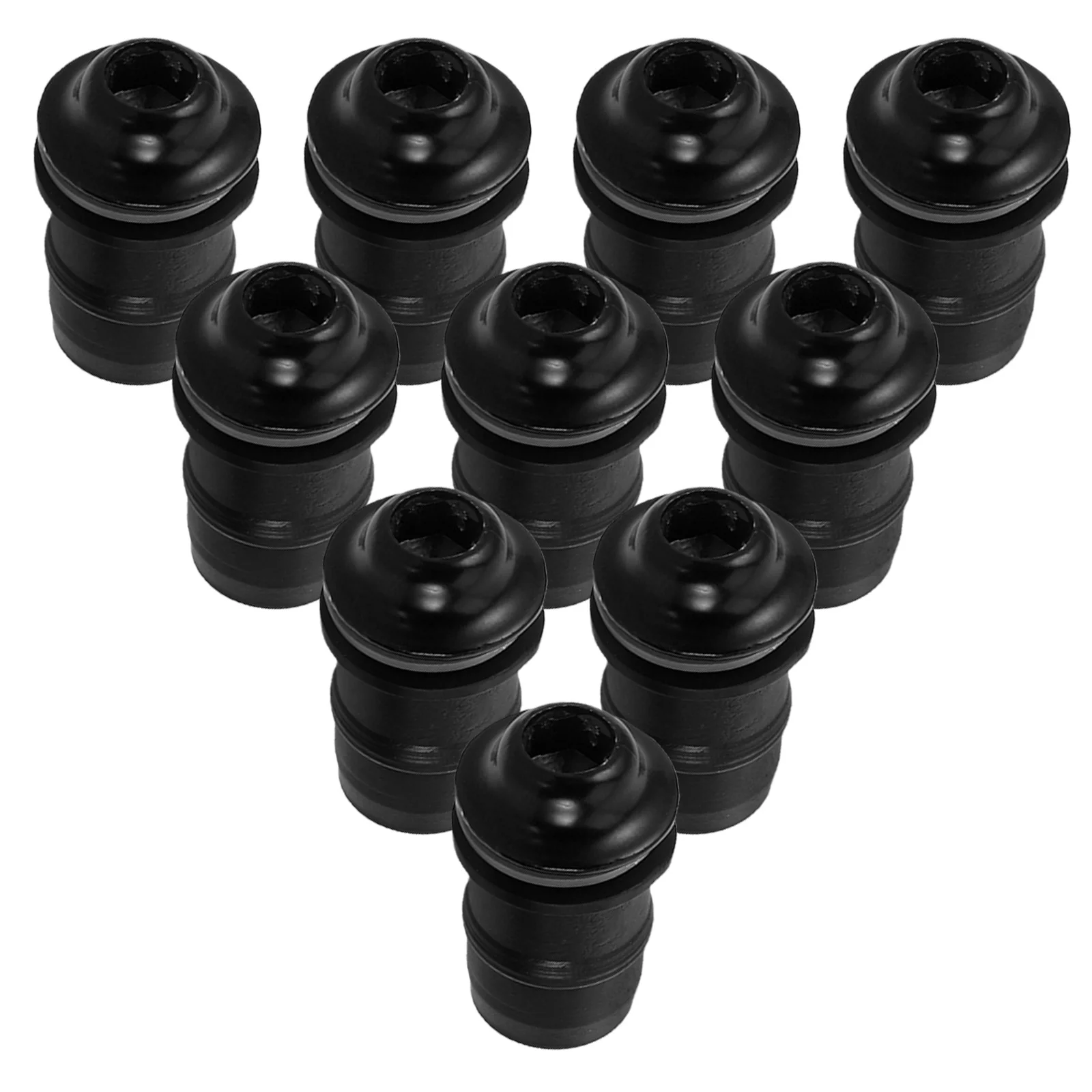 

10Pcs Motorcycle Windscreen Screws - M5 Windshield Bolt Fasteners Kit - Aluminum Plastic Replacement Hardware for Fairing