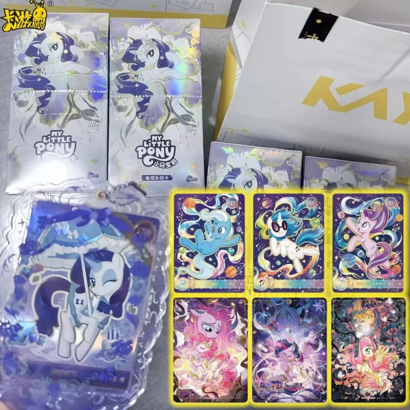 

New Kayou My Little Pony Anime Collection Card Friendship Eternal Cards Moon Edition Vol.11 Collection Card Birthday Gifts Toy