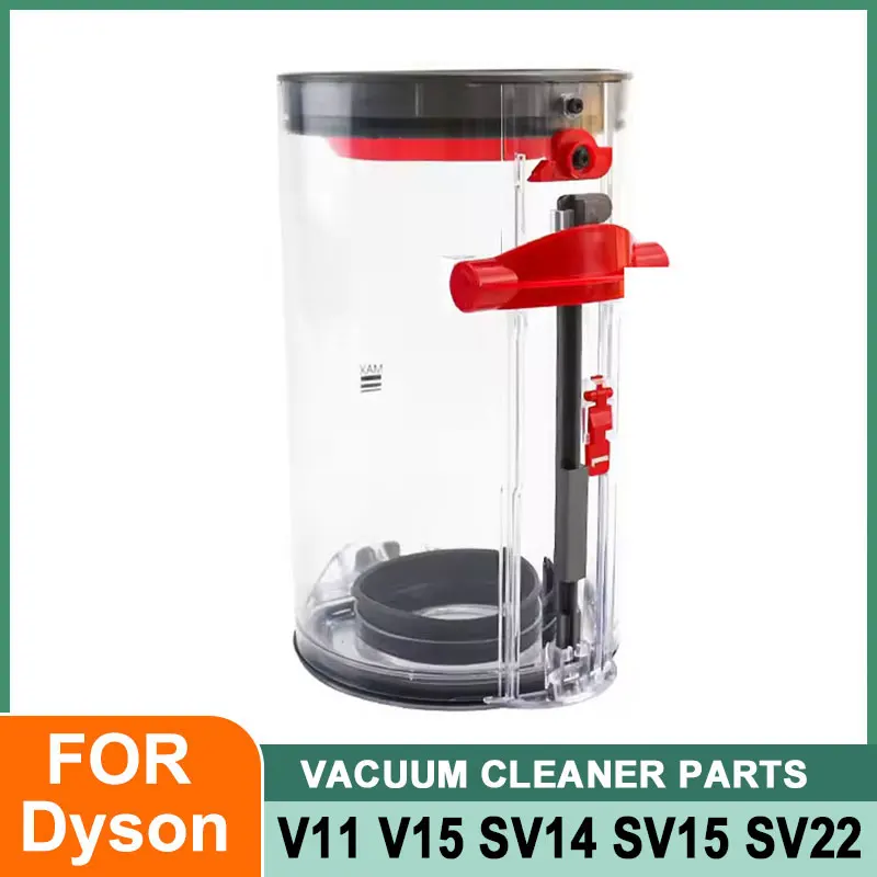 Large Dust Bin For Dyson V11 V15 SV14 SV15 SV22 Vacuum Cleaner Spare Part Replacement Dust Bucket Canister Sweeping