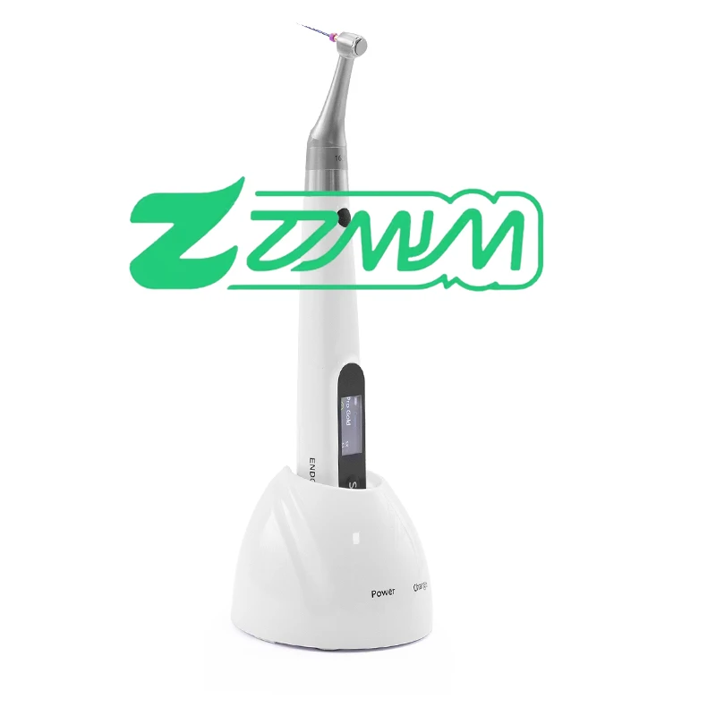 

2 in 1 den tal Endo Motor 16:1 Contra Angle with Apex Locator High Precision Wireless Root Canal Motor Reciprocating Endo Moto