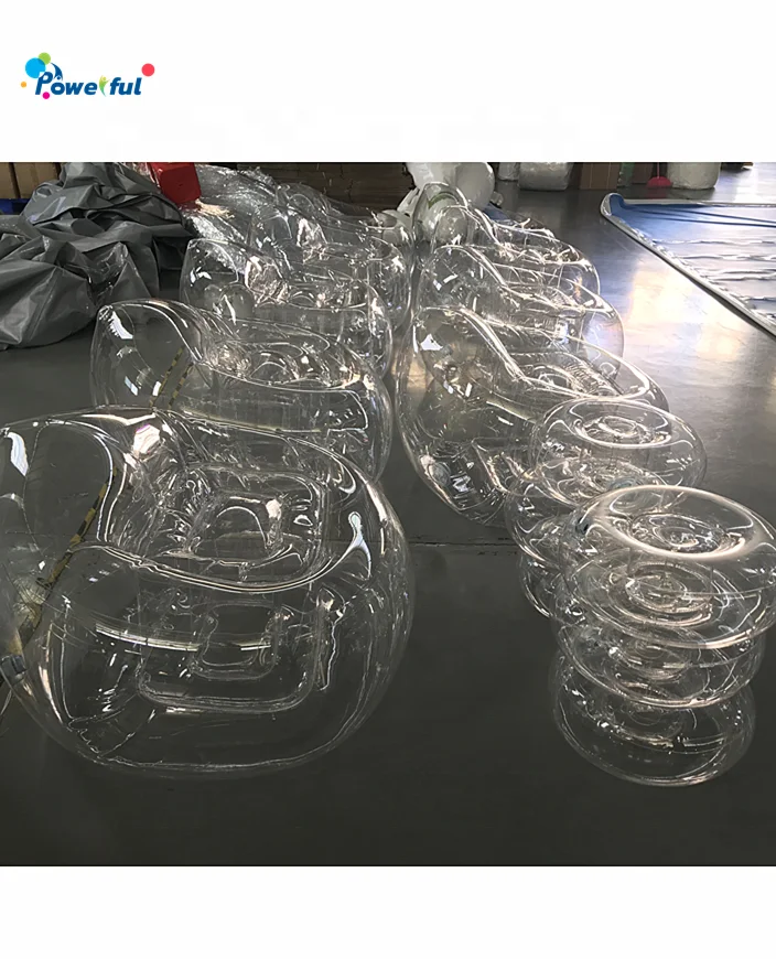 

Inflatable Sofa PVC Material Transparent Chair Outdoor Inflatable Stool Home Furniture