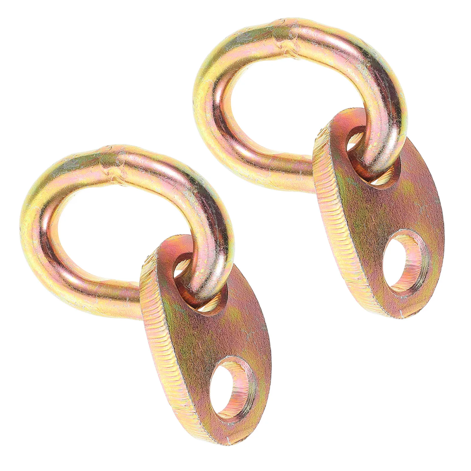 2Pcs Engine Lifting Bracket Heavy-Duty Removable Hooks for Crate Engine Hoist Leveler Rigging Support Bar Lifting Sling