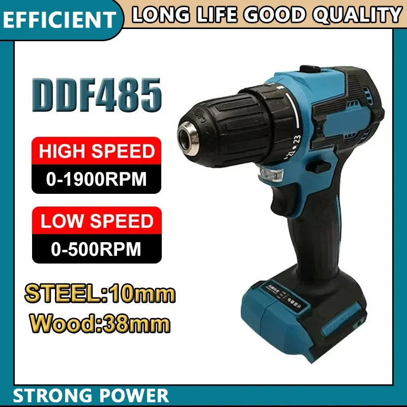 

Fit Makita DDF485 Rechargeable Brushless Drill 10MM LXT Compact Cordless Tool Multi-function Screwdriver Impact Brushless Drive