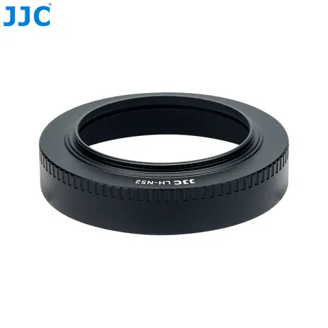 Nikon Nikkor 40mm f/2 28mm F/2.8 렌즈용 JJC LH-52 블랙 메탈 렌즈 후드 쉐이드