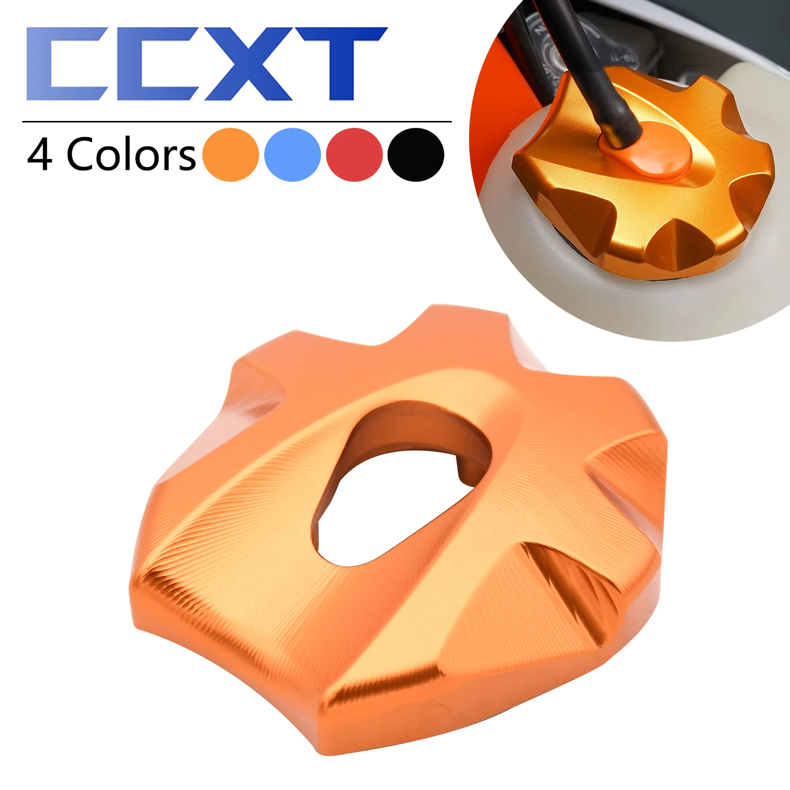 Fuel Tank Cap Case Guard Protector For KTM EXC EXCF XC XCF XCW XCFW TPI SIX DAYS 150 200 250 300 350 400 450 500 2014-2023 2022