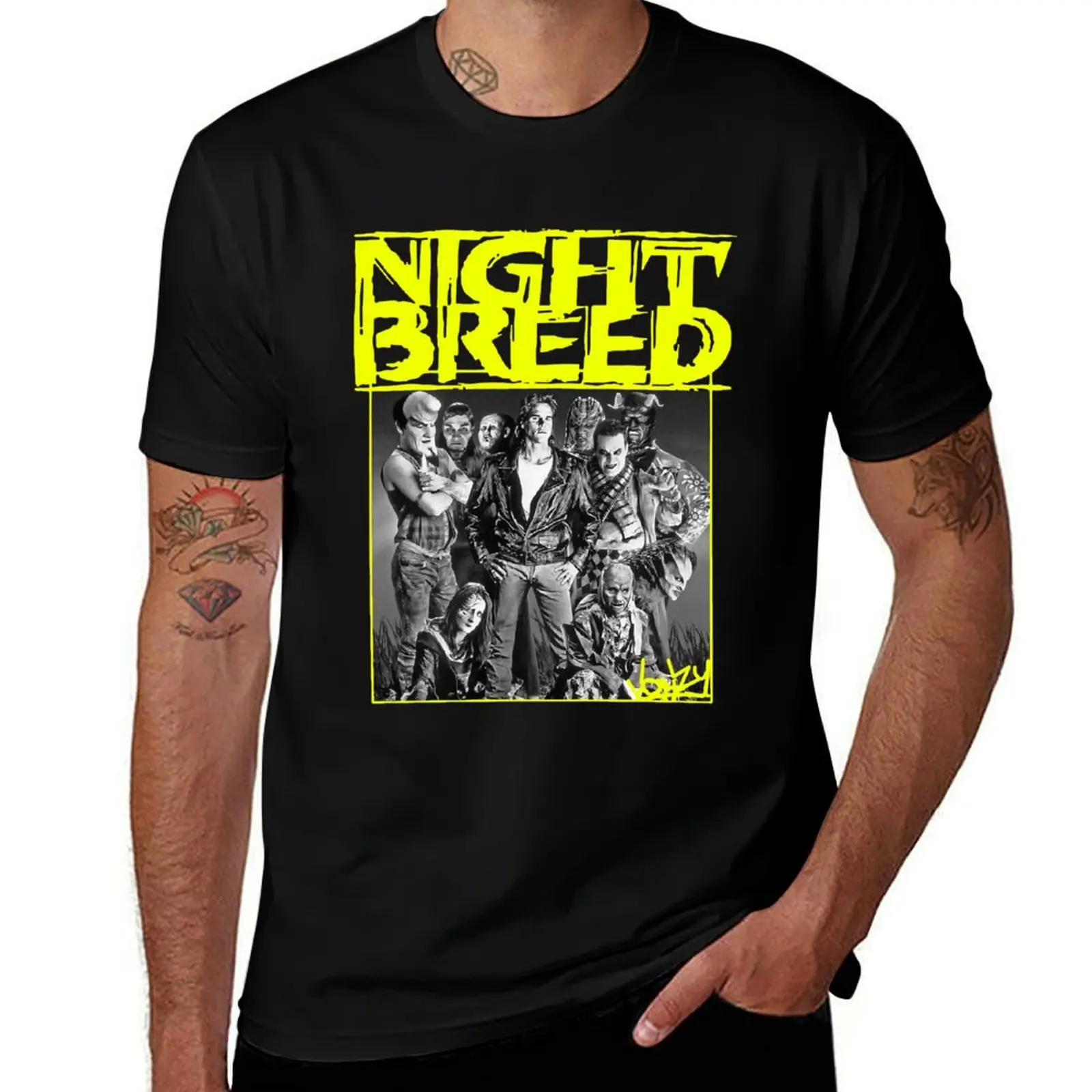 

Day Gifts Nightbreed Retro Movie Cool Gift T-Shirt man t shirts for men casual graphic t shirts for man T-Shirt