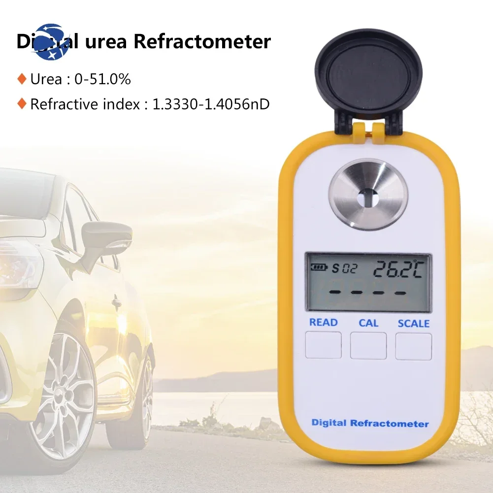 0%-51% Urea Concentration handheld digital refractometer DR602 urea concentration meter adblue@