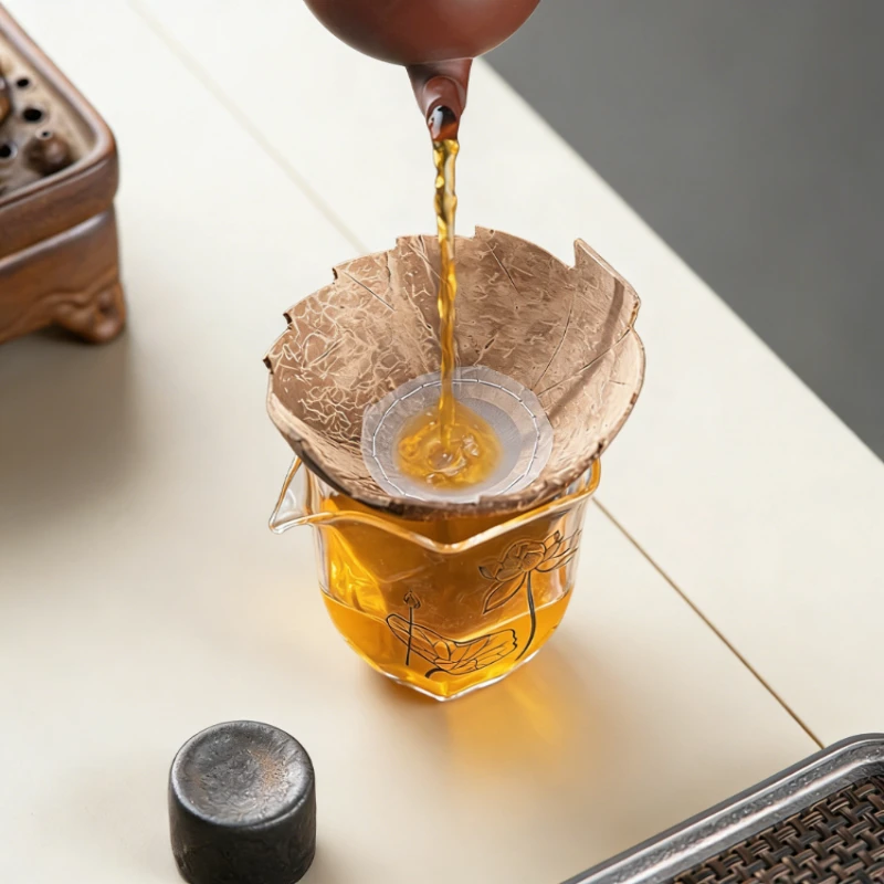 Handmade Bamboo Woven TeaStrainer Bamboo Root Tea Filter Retro Creative Tea Infuser for TeaCup Weave Filter Tea Set Accessories