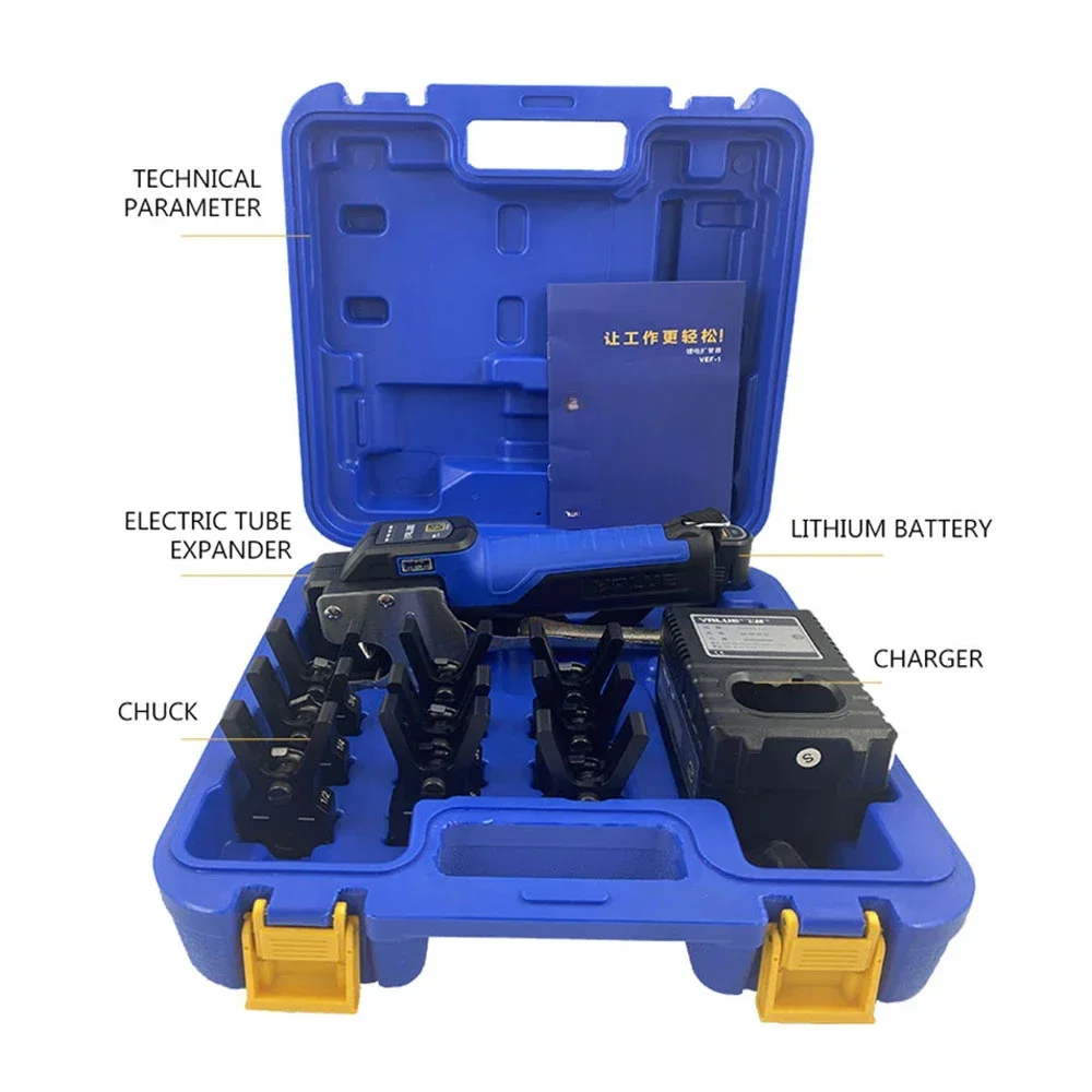 

Fully Automatic Expander VEF-1/-2 Electric Copper Tube Expander Flare Expander Air Conditioner with Lithium Battery HOT SALES