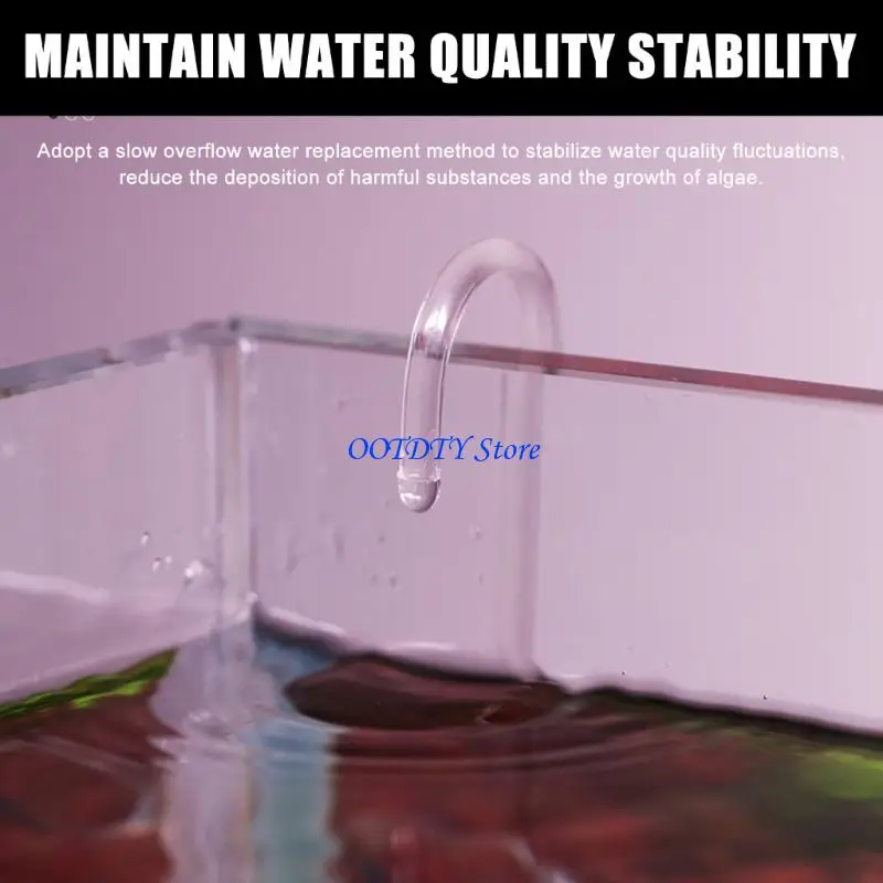 367A MultiFunctional Aquarium Overflow Device For Automatic And Manual Water Changes