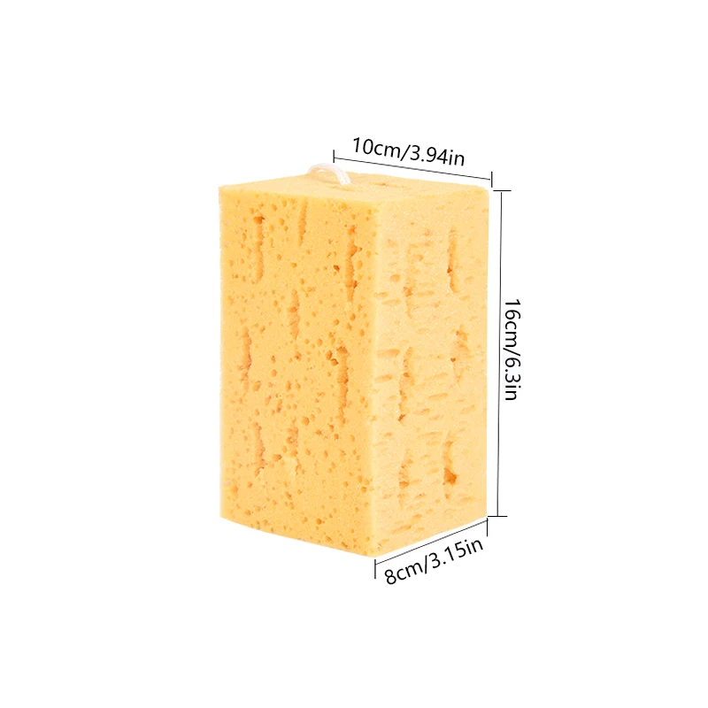 1 buah 17*11*9 CM spons cuci mobil blok perlengkapan pembersih Motor Mobil sikat spons sarang lebah ukuran besar alat pembersih debu