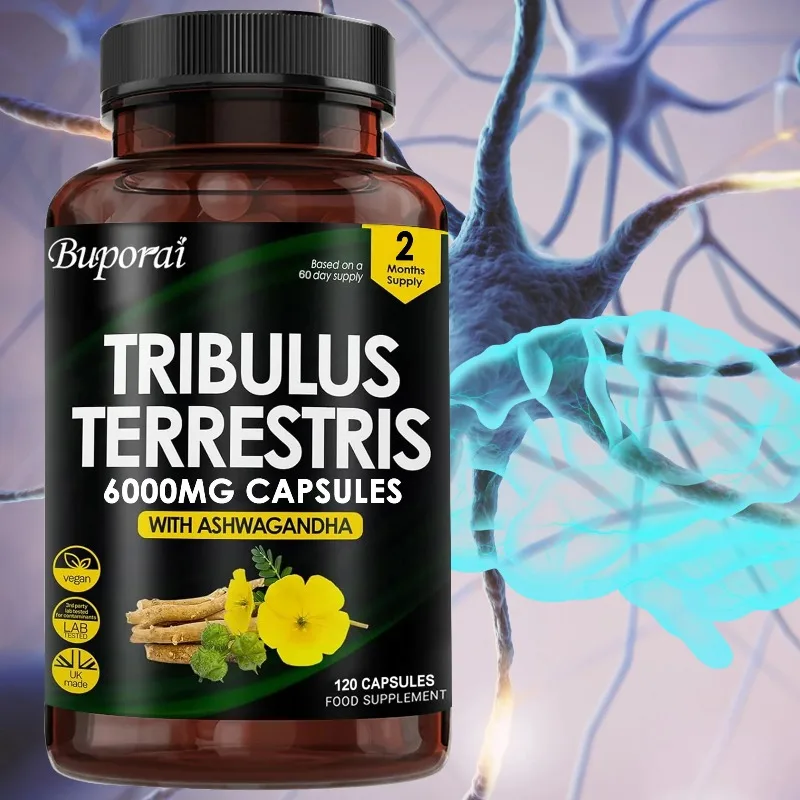 

Tribulus Terrestris 6000 мг — способствует здоровью нервной системы, мышечной массы и повышает уровень энергии, поддерживает общую хорошо.