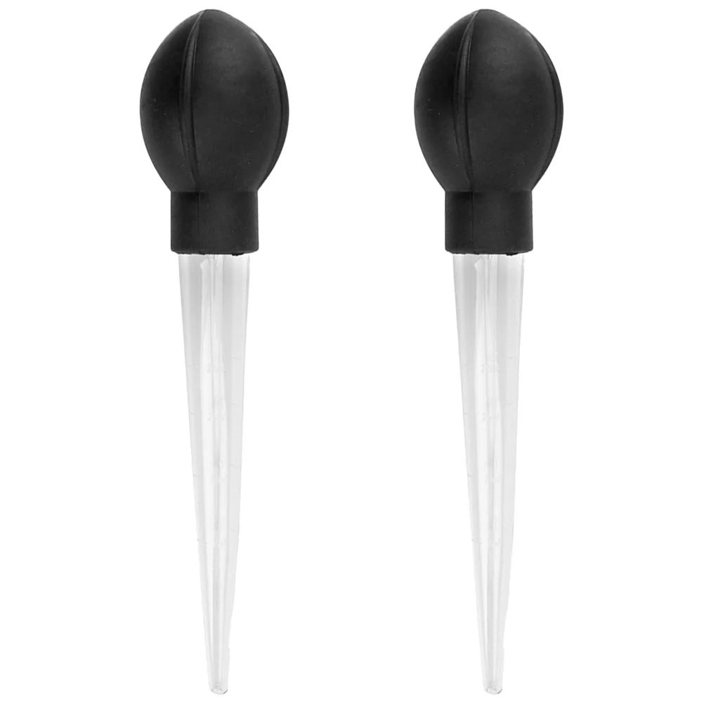 2pcs Pot Tray Water Remover Large Pipette Easy Clean Tool For Flower Pots Saucer Water Siphoner Plant Watering Dripper Planter