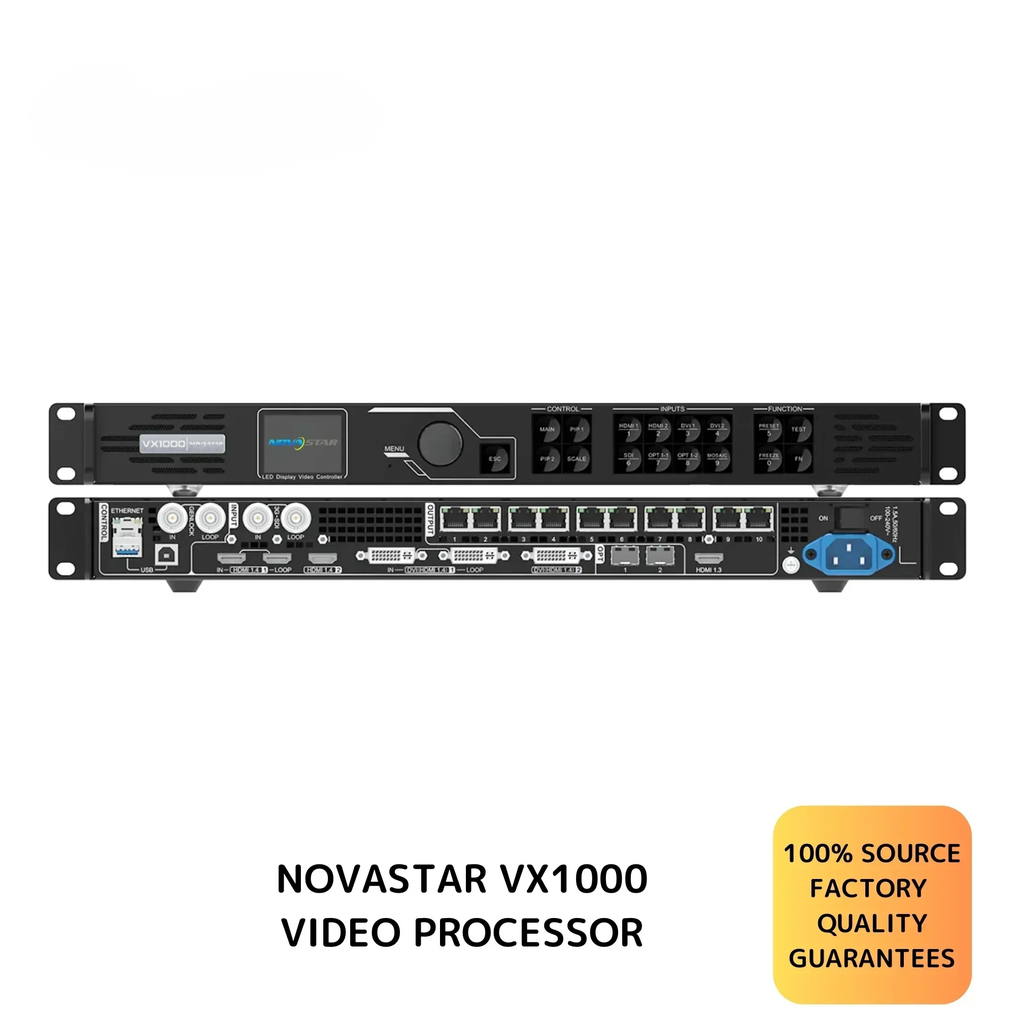 Novastar VX1000 All-in-One-Videoprozessor, Videoplayer mit großem LED-Bildschirm