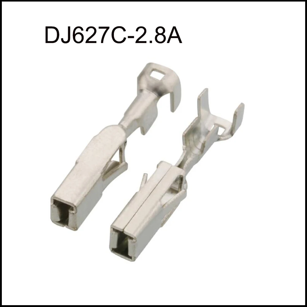 

2000PCS DJ627C-2.8A Terminal connector brass pin Waterproof harness terminal cable socket