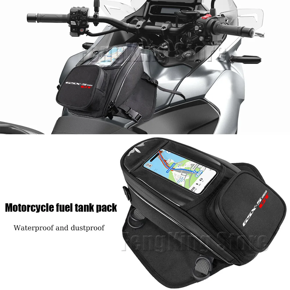 

For GSX-S1000GT GSX S1000GT Motorcycle fuel tank bag Knight navigation bag Waterproof large capacity