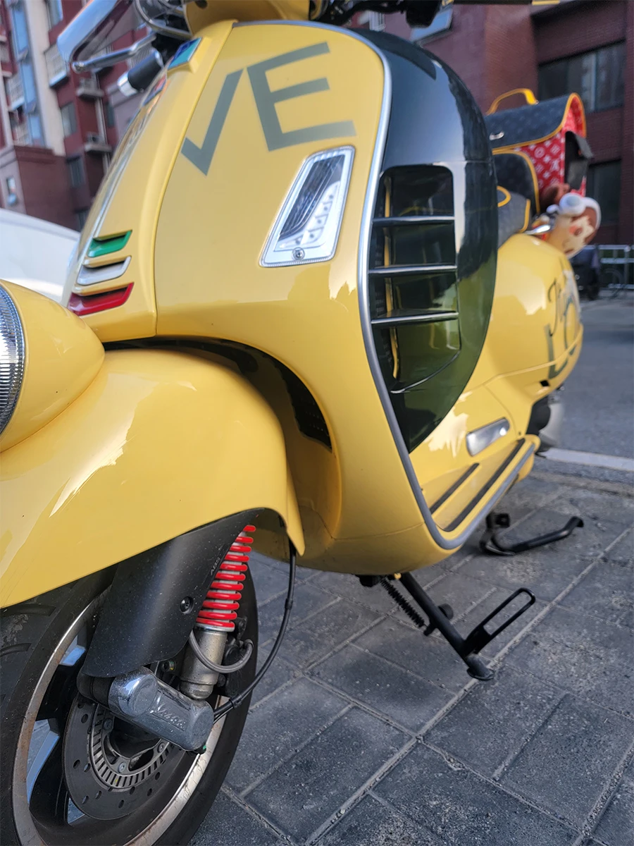 Motorcycle accessories scooter  Motorcycles fairing kit For vespa GTS 300 GTV fin deco front cowl Airflow Series Aerodynamic Kit