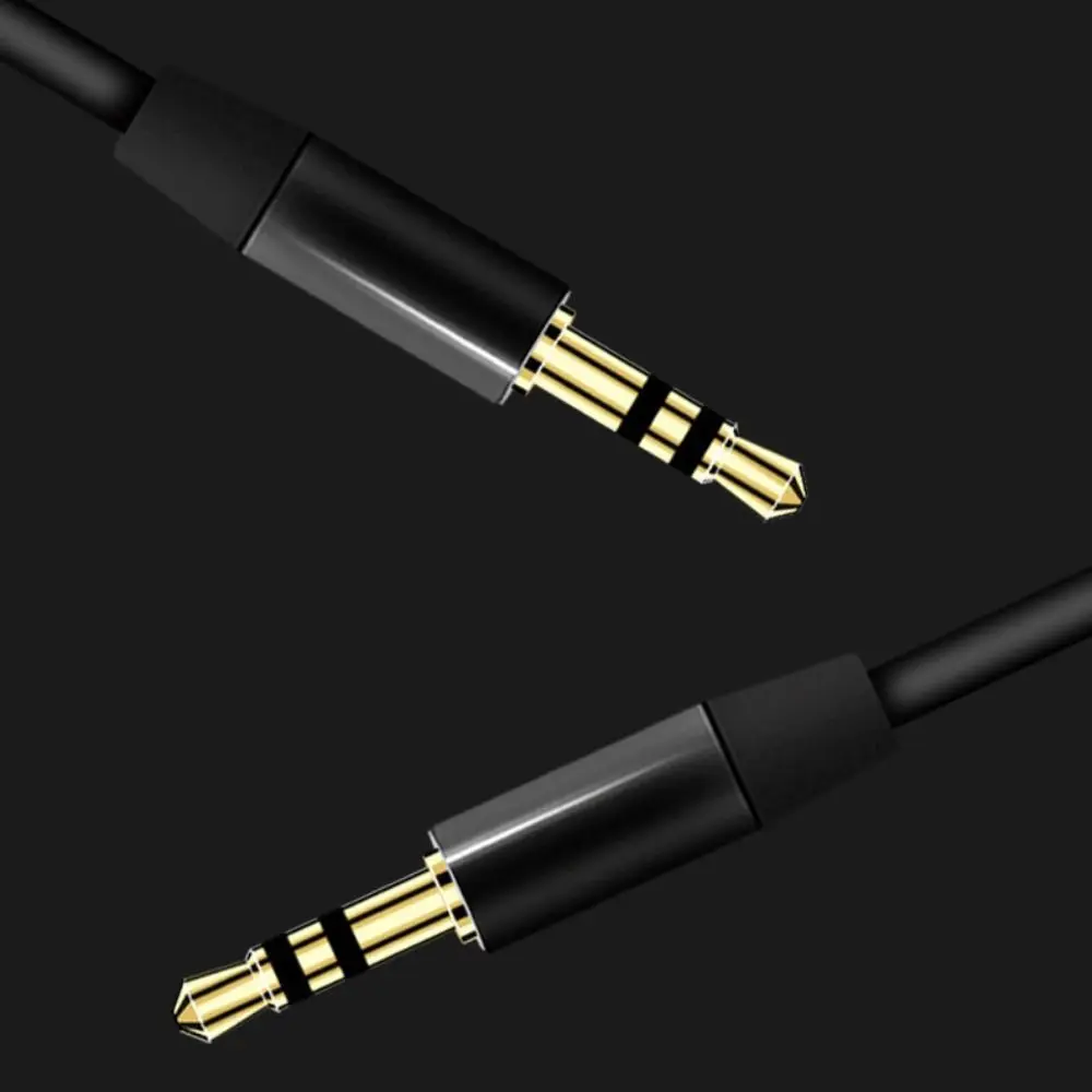 3.5mm Jack Audio Extension Cable Tinned Copper Gold Plated AUX Cable Audio Cable Colorful PVC 3.5 Mm Jacks Speaker Wire MP3