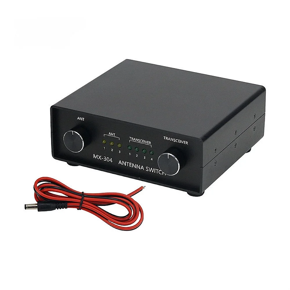 MX-304 3X4 Antenna Switch for SDR Transceiver with Manual Control and SO-239 Connector