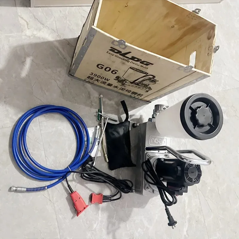 

Electric High-Pressure Pure Cement Grouting Machine for Tile Floor Hollowing Cracking Polyurethane Epoxy Resin Waterproofing