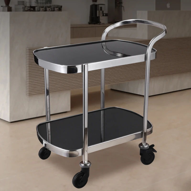 Dining Room Trolley Kitchen Organizer Serving Hotel Food Rolling Trolley Bar Cart Restaurant Outdoor Cabeceros Dining Room Sets