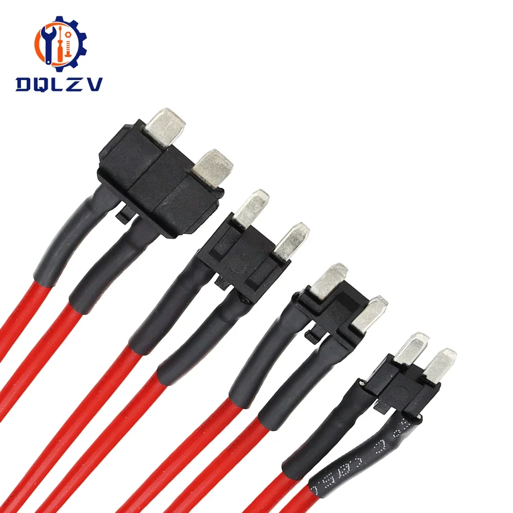 Car Simple Fuse Plug 12V 24V Standard Mini Micro 2 Fuse box Electrical Outlet Lossless Modification line