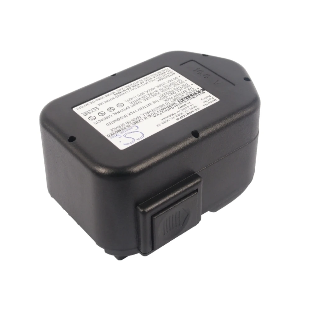 Ni-MH Power Tools Battery for AEG, 14.4V, 1500mAh, Compatible Models: BBM 14 STX, BBS 14 KX RAPTOR