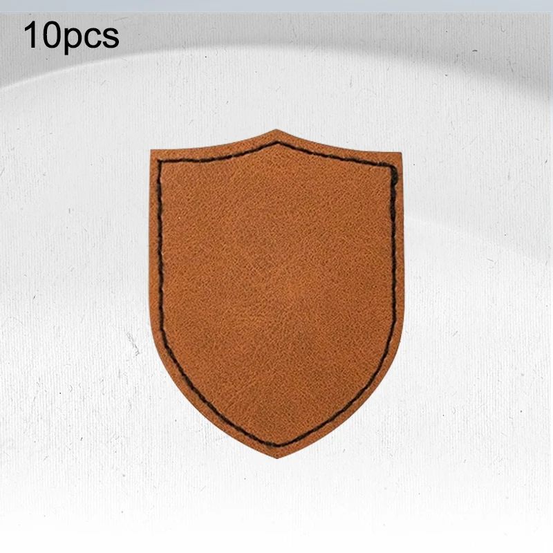 10pcs Jeans Logo label Universal Leather Patch Labels for Jeans shose bage PU Card TAGS High Quality Leather PU label view 5