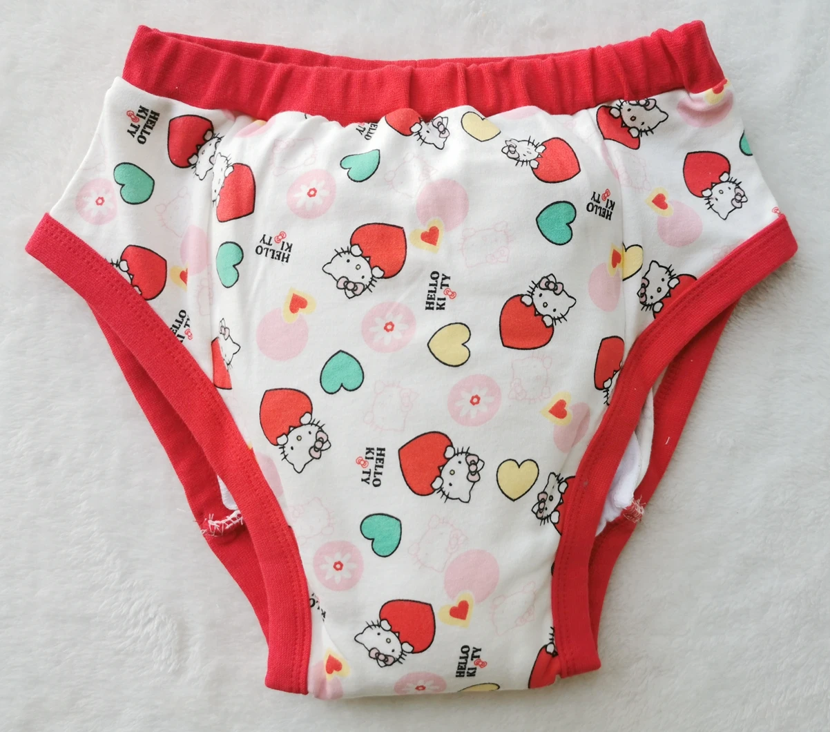 Adult printed red heart trainning pant/Adult baby brief with padding inside/ABDL trainning pants/adult trainning pant/abdl pant