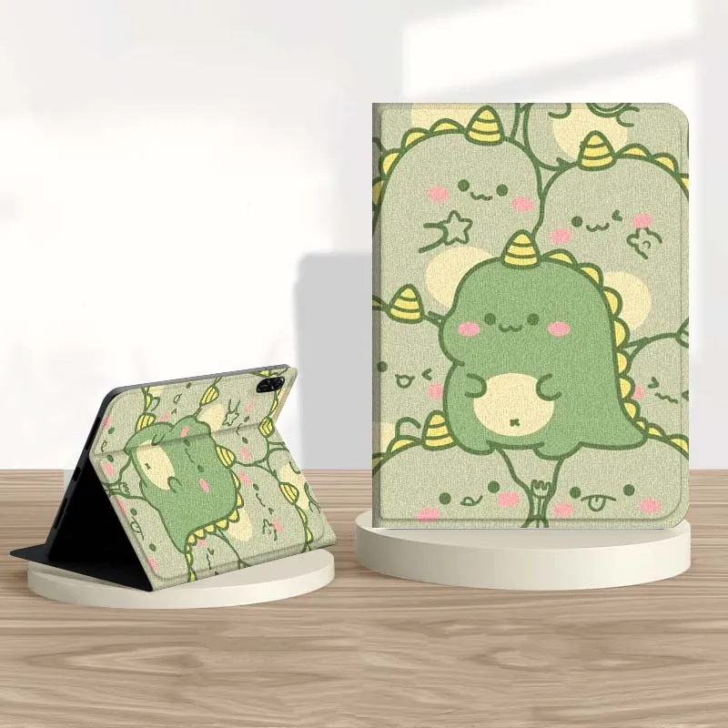 

Cute cartoon dinosaur Tablet Case For Honor Tab Pad 6 7 8 9 X8 V7 V8 X9 13 X8a X9a Pro 10 Magic GT GT2 10.1 13.3 Inch