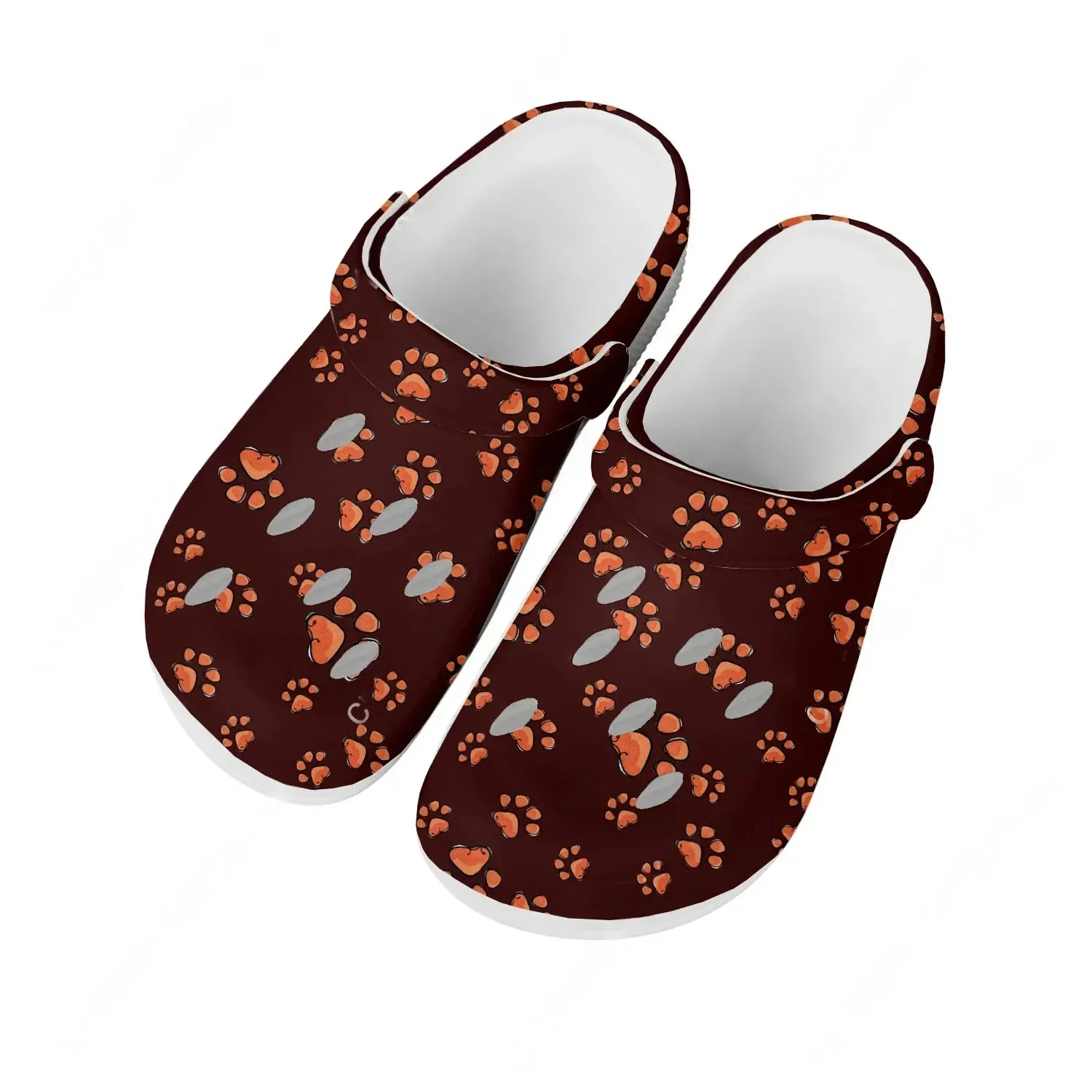 Sandalias con Diseño de Huella de Perro para Hombre, Mujer y Adolescente, Zapatos de Agua de Moda, Alta Calidad, Transpirables, Cómodas para Jardín, Playa y Verano, Personalizables