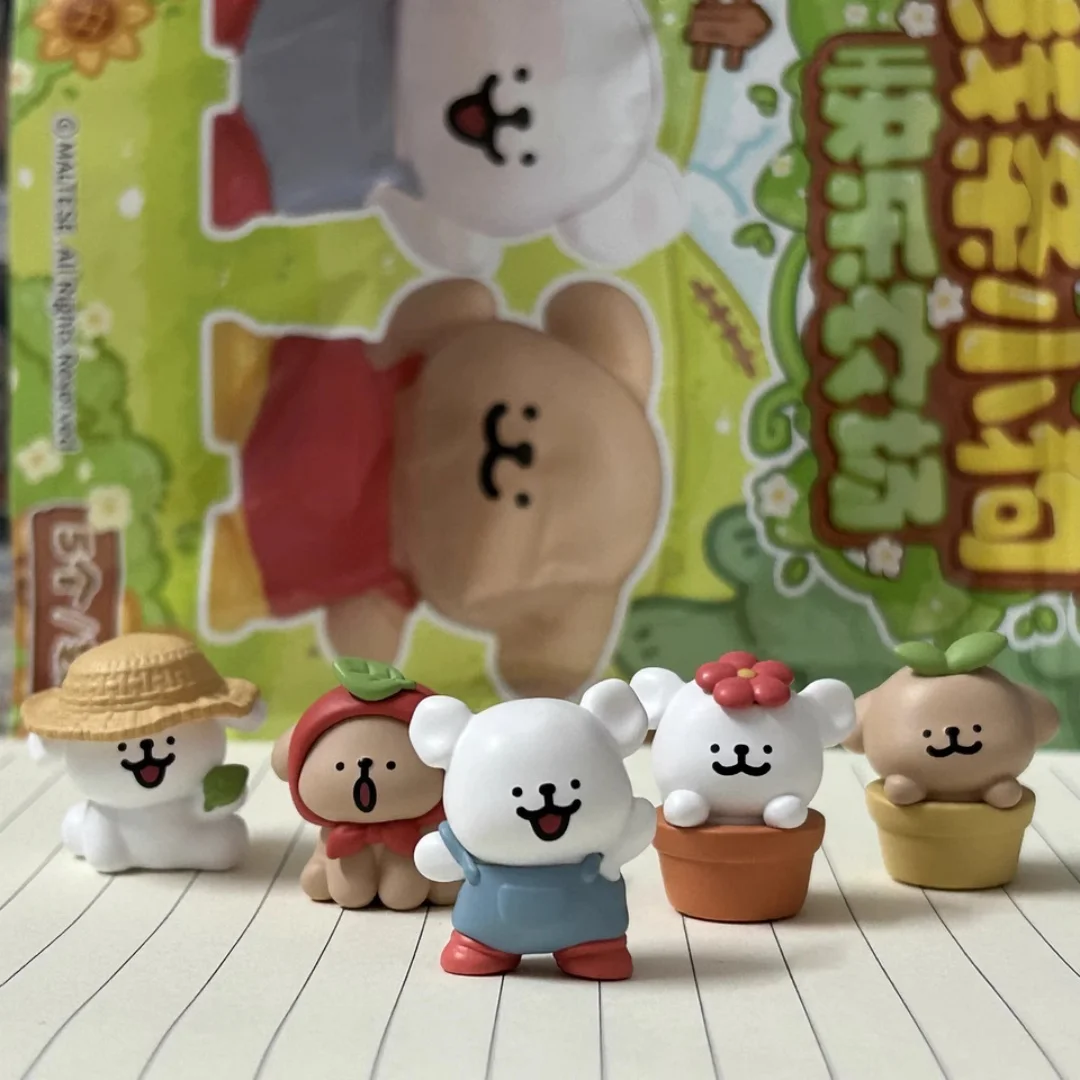 

Maltese Happy Farm Series Anime Action Figure Blind Box Guess Bag Ornament Figurine Collection For Home Decor And Desktop Girls
